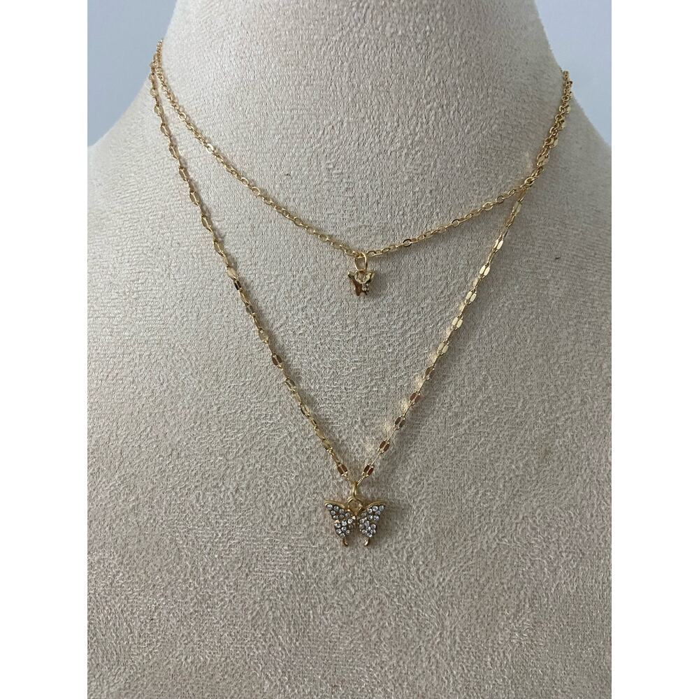 butterfly pendant necklace